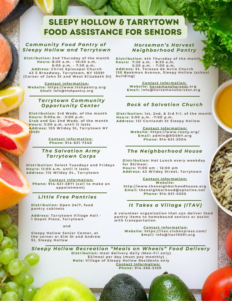 Food Assistance for Seniors