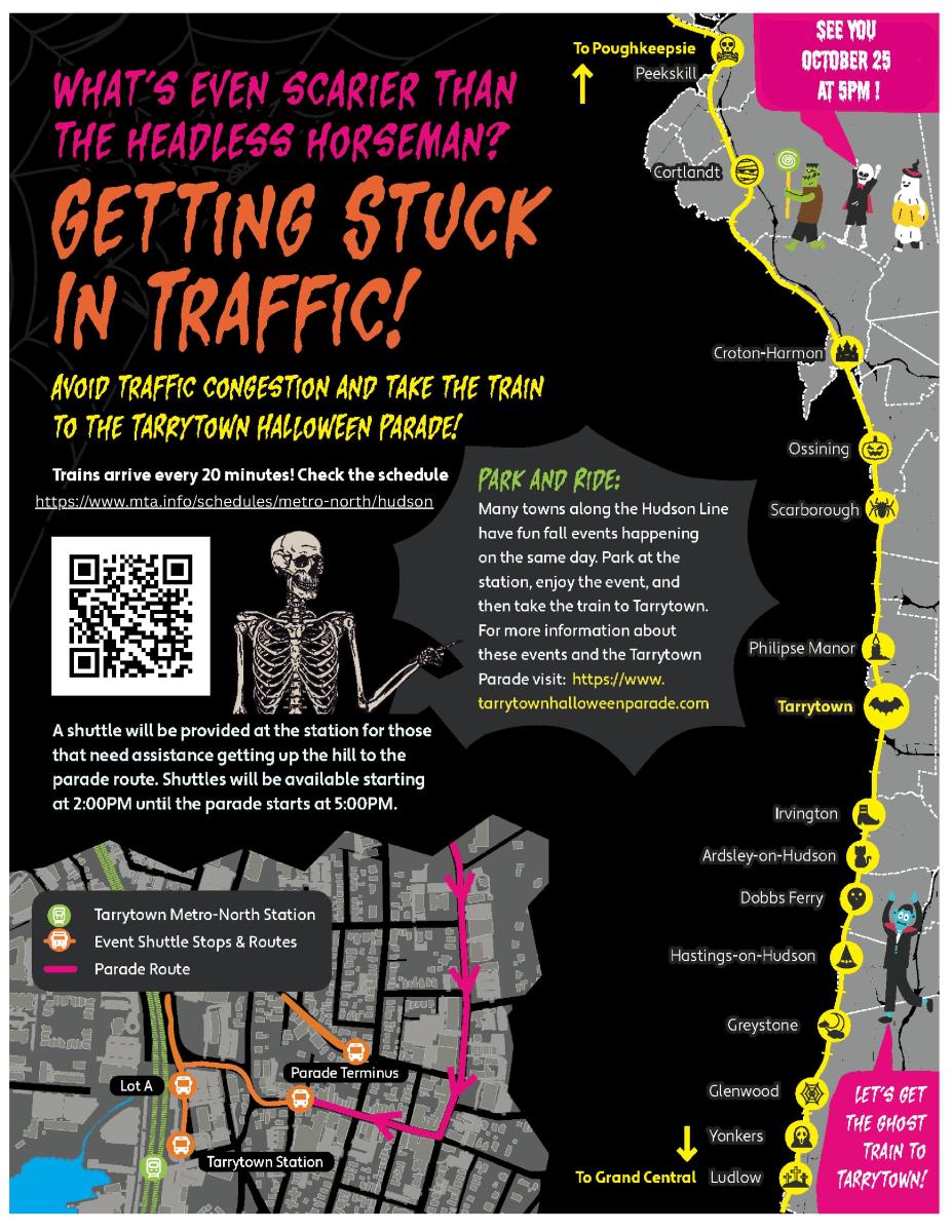 take the train flyer