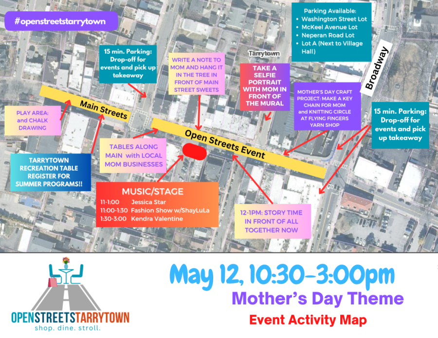 Open Streets Mothers Day Map