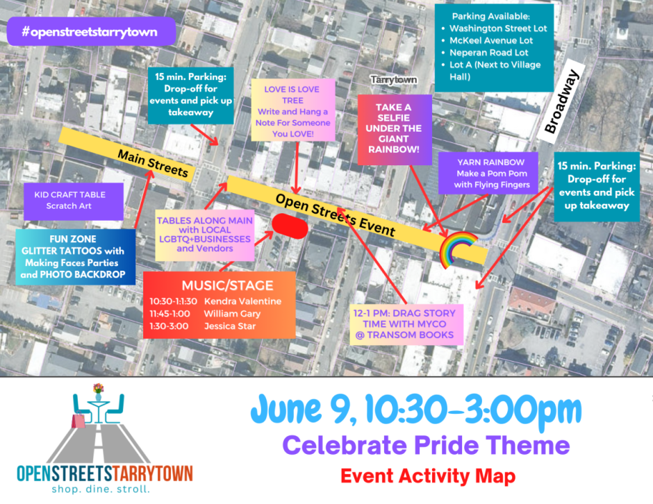 Open Streets Pride Map