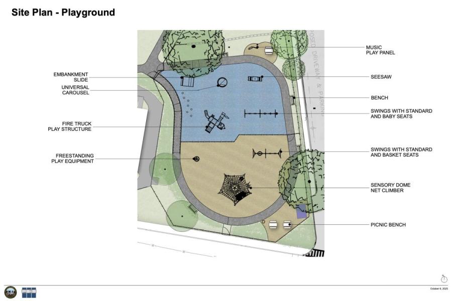 Lagana Playground Site Plan