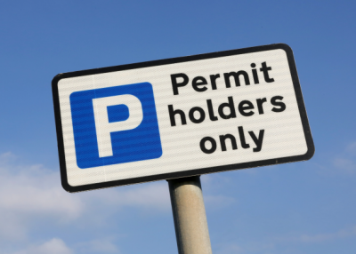 parking permit holders only