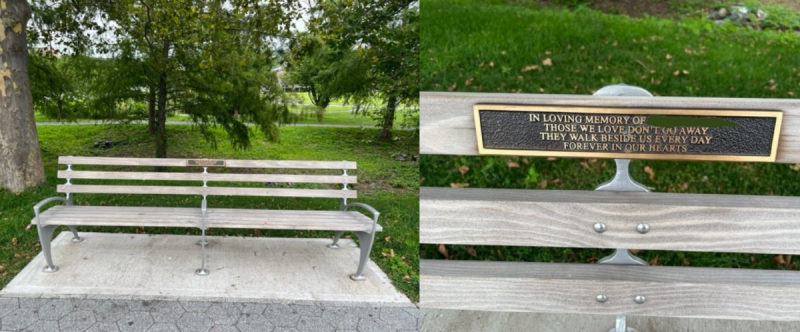 Pierson Park Bench Example Photo