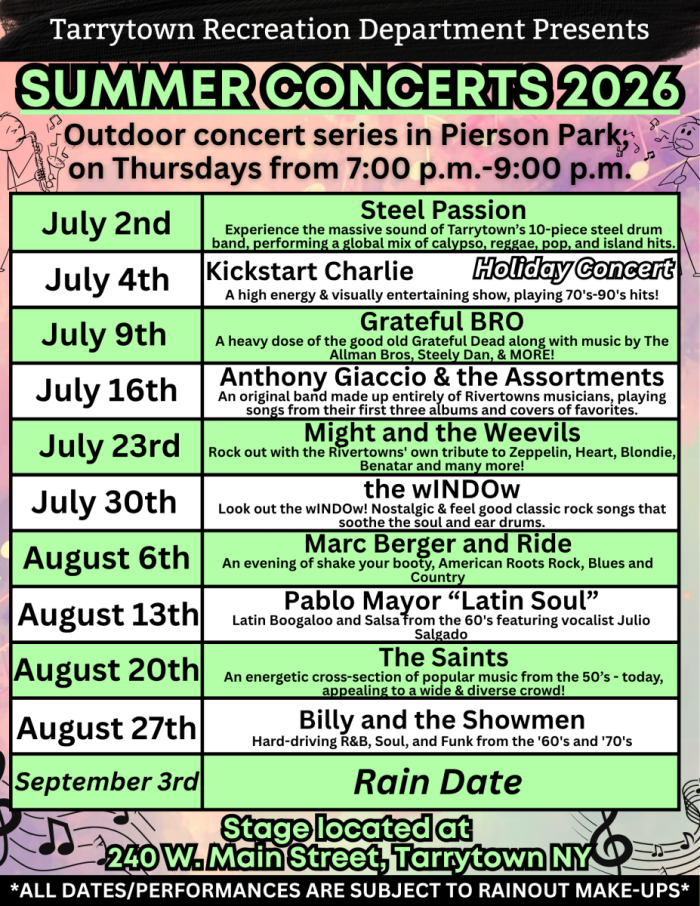 Summer Concert Series 2026