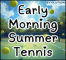 Early Morning Tennis