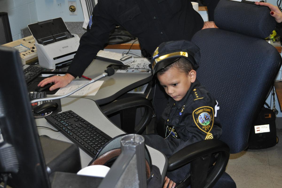 Officer for a day: Ethan